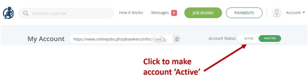 deactivate account on onlinejobs.ph 8