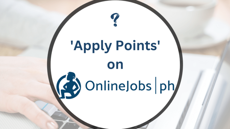 what are apply points on onlinejobs.ph olj 1
